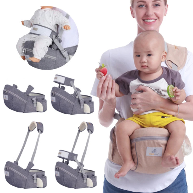 Porte-bébé ergonomique, portable, siège de hanche, tabouret de taille, écharpe kangourou orientée vers l'avant, porte-bébé pour équipement de bébé